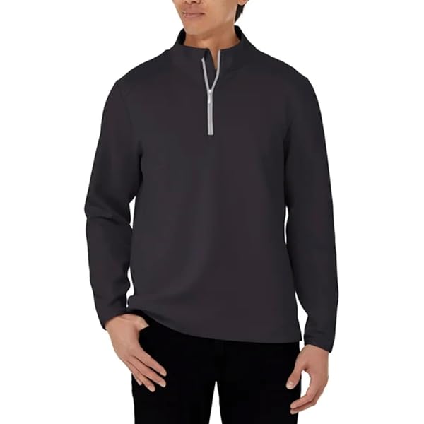 Amazon.com: Ben Sherman Sport Men's Active Stretch 1/4 Zip Long